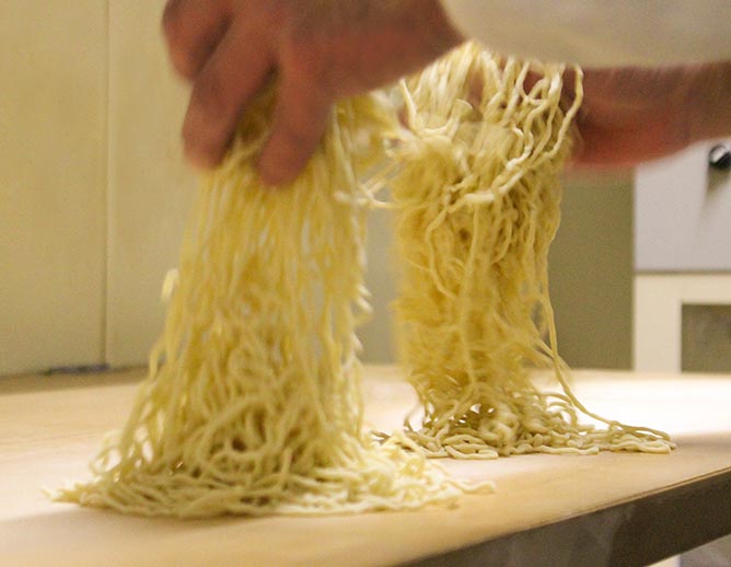 手打ちラーメン